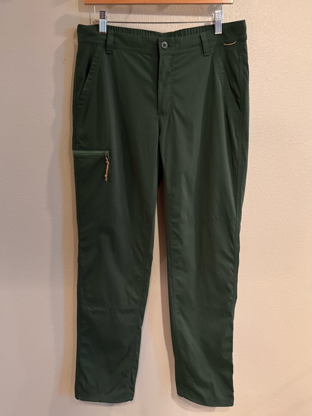 REI Dark Green Women's Trailmade Pants with Zip Pocket